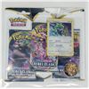 Image 1 : POKEMON PROMO CARDS x3 BOOSTER PACKS & COINS, NEW