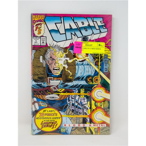 MARVEL CABLE #1-2 MINI SERIES COMIC SET