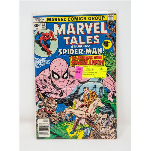 MARVEL TALES STARRING SPIDER-MAN #81 COMIC