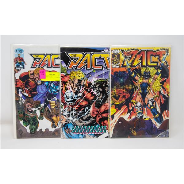 IMAGE THE PACT #1-3 COMIC LOT