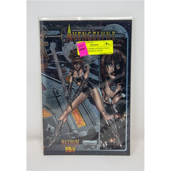 MAXIMUM PRESS AVENGELYNE #1 COMIC CHROMIUM COVER