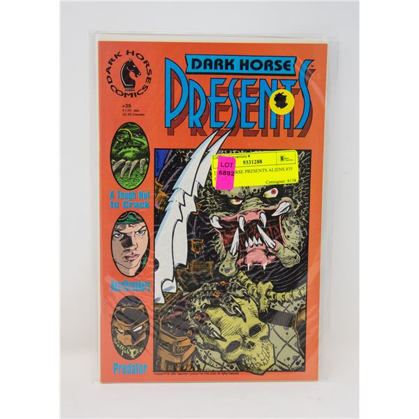 DARK HORSE PRESENTS ALIENS #35 COMIC