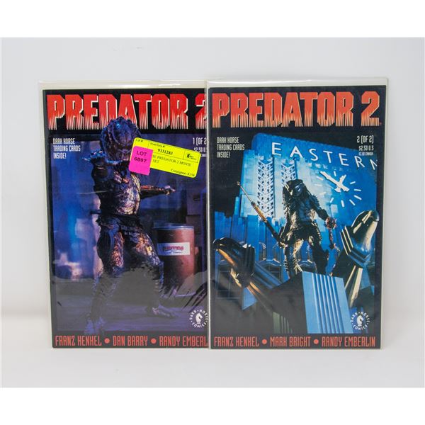 DARK HORSE PREDATOR 2 MOVIE #1-2 COMIC SET