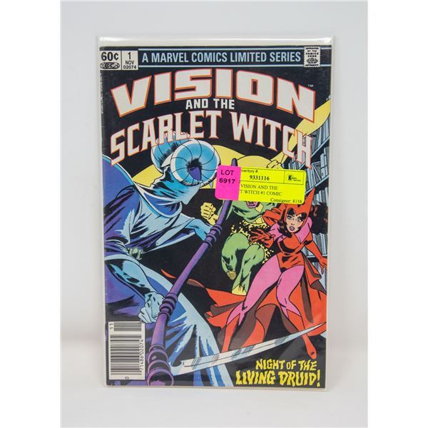 MARVEL VISION AND THE SCARLETT WITCH #1 COMIC