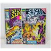 Image 1 : MARVEL SILVER SURFER #51 AND 53 COMIC LOT