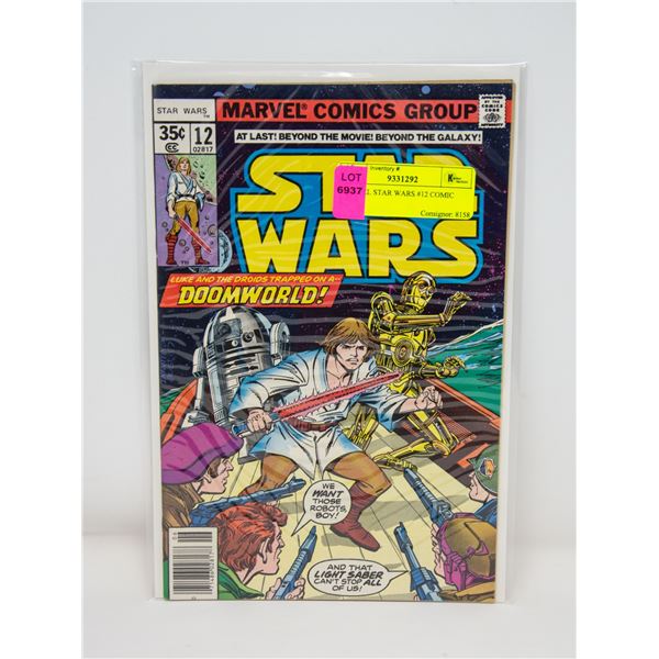 MARVEL STAR WARS #12 COMIC
