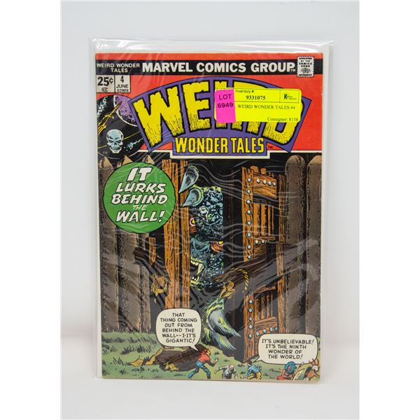 MARVEL WEIRD WONDER TALES #4