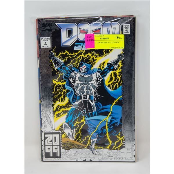 MARVEL DOOM 2099 #1-12 COMIC LOT