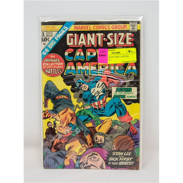 MARVEL GIANT-SIZE CAPTAIN AMERICA #1