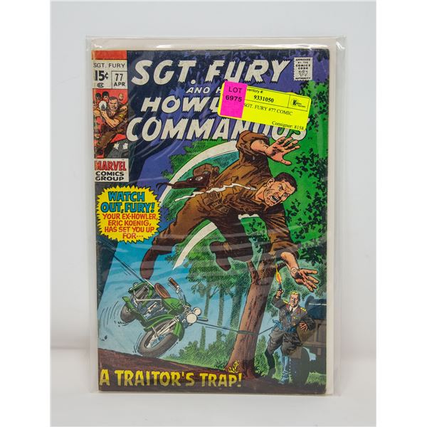 MARVEL SGT. FURY #77 COMIC