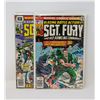 Image 1 : MARVEL SGT. FURY #134 AND 135 COMIC LOT
