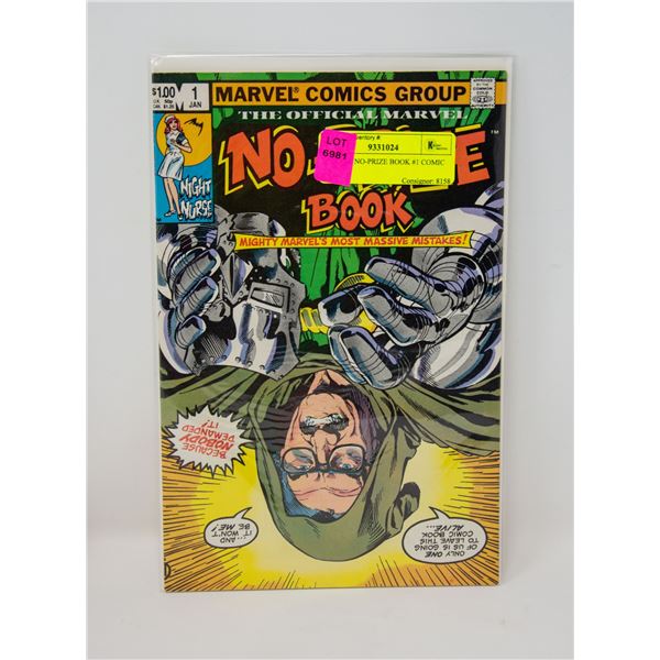 MARVEL NO-PRIZE BOOK #1 COMIC
