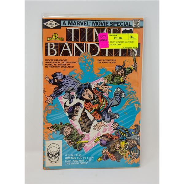 MARVEL TIME BANDITS #1 COMIC MOVIE ADAPTATION