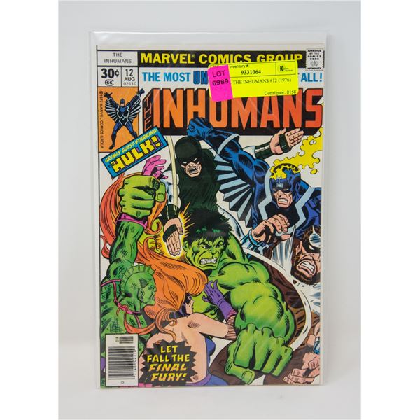 MARVEL THE INHUMANS #12 (1976) COMIC