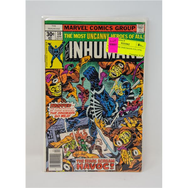 MARVEL THE INHUMANS #10 (1976) COMIC