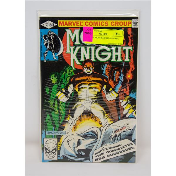 MARVEL MOONKNIGHT #4 COMIC