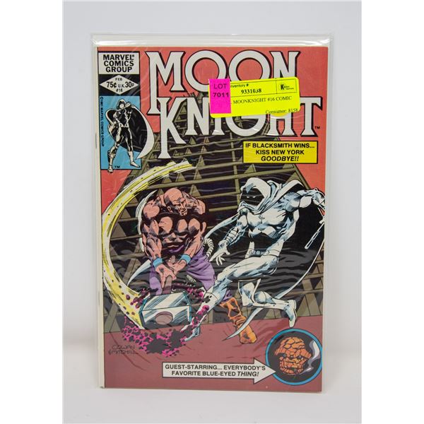 MARVEL MOONKNIGHT #16 COMIC