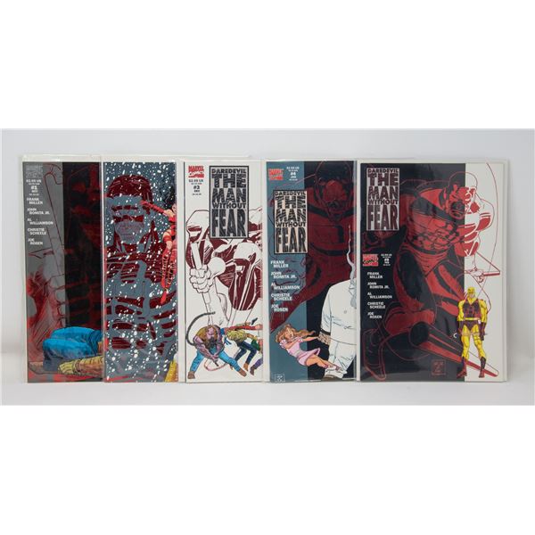 MARVEL DAREDEVIL: THE MAN WITHOUT FEAR #1-5 COMIC