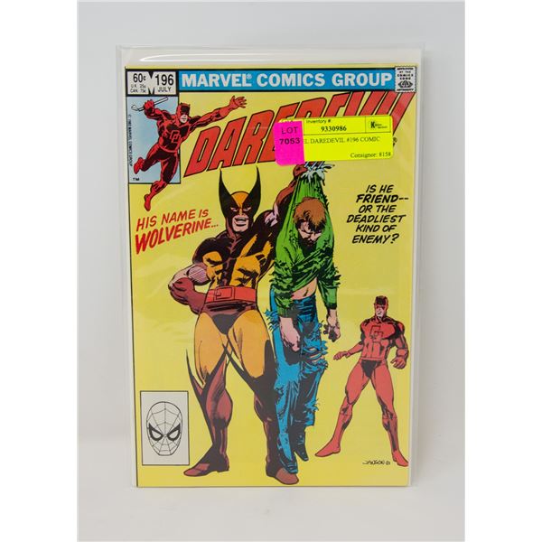 MARVEL DAREDEVIL #196 COMIC