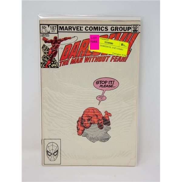 MARVEL DAREDEVIL #187 COMIC