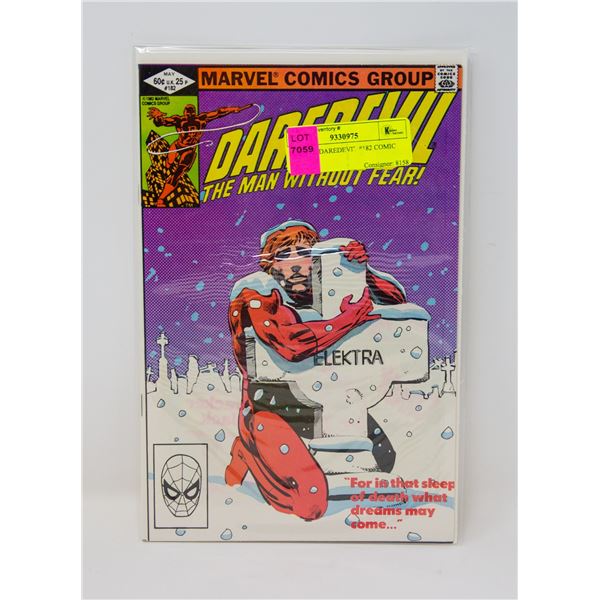 MARVEL DAREDEVIL #182 COMIC