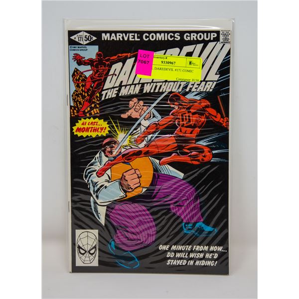 MARVEL DAREDEVIL #171 COMIC