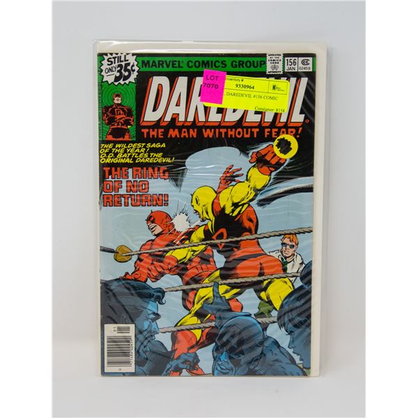MARVEL DAREDEVIL #156 COMIC