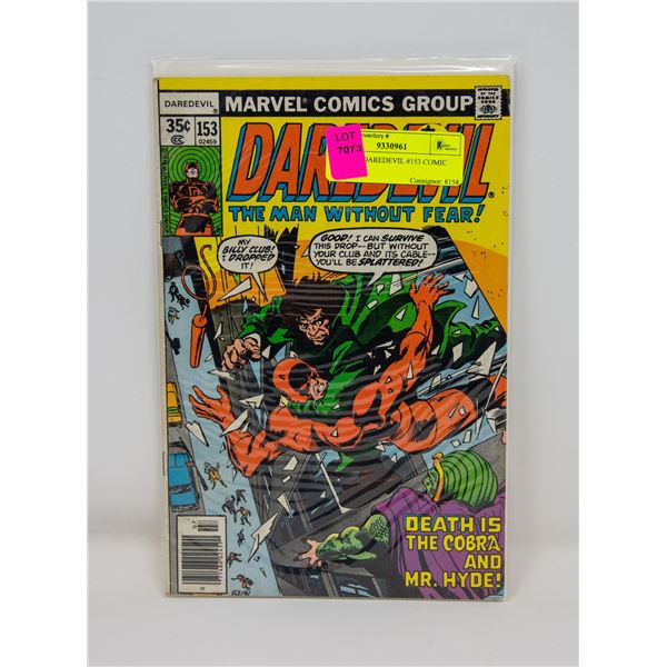 MARVEL DAREDEVIL #153 COMIC