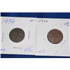 Image 1 : Canada One Cent Coins(2) - 1936, EF