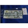 Image 1 : Canada Twenty Dollar Bill - 1991; Unc.