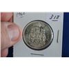 Image 1 : Canada Fifty Cent Coin - 1960, Silver