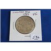 Image 1 : Canada Fifty Cent Coin - 1951; Silver; VG