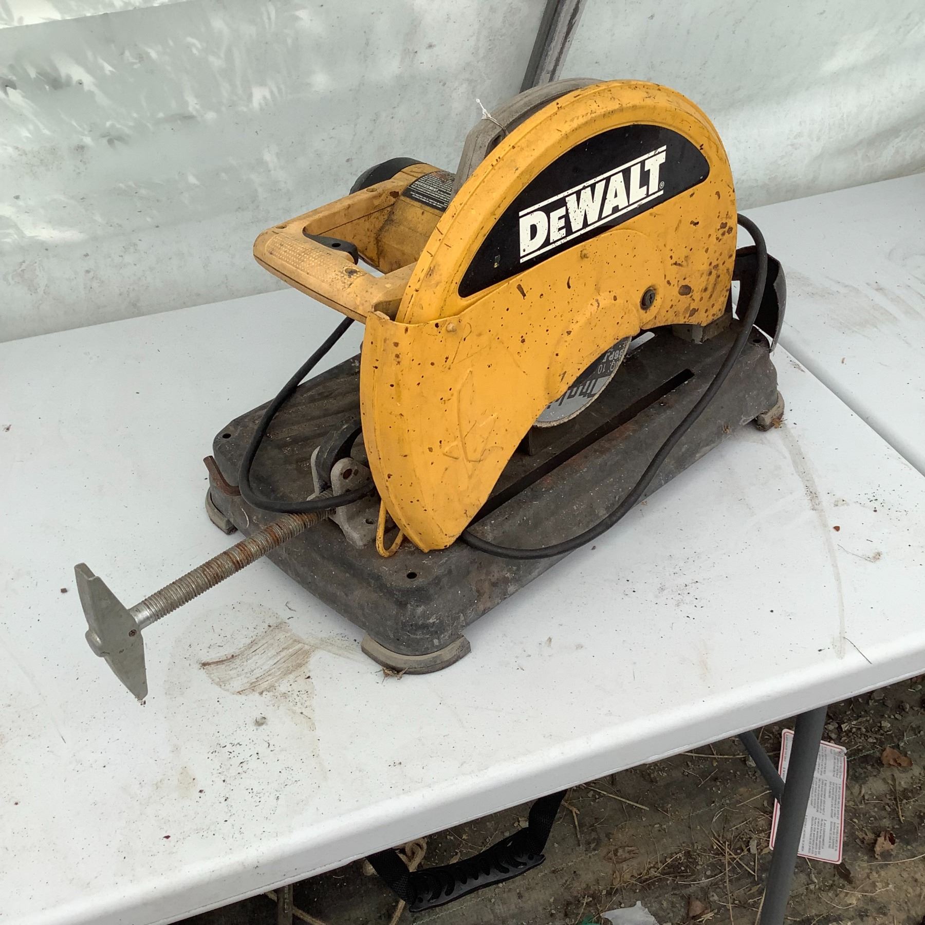 DeWalt 14" Chop Saw 15 Amp Model DW871