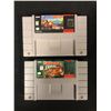 Image 1 : SUPER NINTENDO GAME LOT