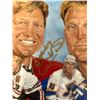 Image 3 : AUTOGRAPHED BOBBY & BRETT HULL NHL LEGENDS COLLECTOR PLATE SERIES