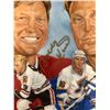 Image 2 : AUTOGRAPHED BOBBY & BRETT HULL NHL LEGENDS COLLECTOR PLATE SERIES