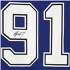 Image 2 : Steven Stamkos Lightning Signed Blue Adidas Jersey w/2020 Stanley Cup Final Patch (Fanatics Holo)