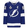 Image 3 : Steven Stamkos Lightning Signed Blue Adidas Jersey w/2020 Stanley Cup Final Patch (Fanatics Holo)