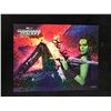 Image 1 : ZOE SALDANA SIGNED GUARDIANS OF THE GALAXY VOL. 2 PHOTO (REAL AUTHENTIC COA)