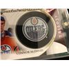 Image 2 : 2015-16 UD TRILOGY CONNOR McDAVID ROOKIE SIGNATURE PUCKS