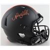 Image 1 : Nick Chubb Signed Browns Full-Size Eclipse Alternate Speed Helmet (Beckett COA)