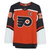 Image 3 : Claude Giroux Flyers Signed Adidas 2020-21 Reverse Retro Authentic Jersey (Fanatics Holo)