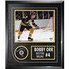 Image 1 : Bobby Orr Signed Puck Framed with 8x10 (Frameworth)
