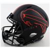 Image 3 : Jim Kelly, Thurman Thomas, & Andre Reed Signed Bills F.S. Eclipse Alternate Speed Helmet (JSA COA)