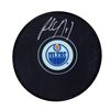 Image 1 : Paul Coffey Signed Edmonton Oilers Logo Puck (Frameworth Holo)