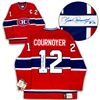 Image 1 : Yvan Cournoyer Signed Montreal Canadiens  Fanatics Vintage Jersey (Fanatics Holo)