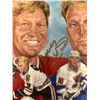 Image 2 : AUTOGRAPHED BOBBY & BRETT HULL NHL LEGENDS COLLECTOR PLATE SERIES