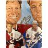 Image 2 : AUTOGRAPHED BOBBY & BRETT HULL NHL LEGENDS COLLECTOR PLATE SERIES