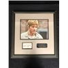 Image 1 : ROBERT REDFORD CUSTOM FRAMED SIGNED CUT AND PHOTO
