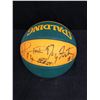 Image 3 : SEATTLE SUPERSONICS TEAM SIGNED BASKETBALL